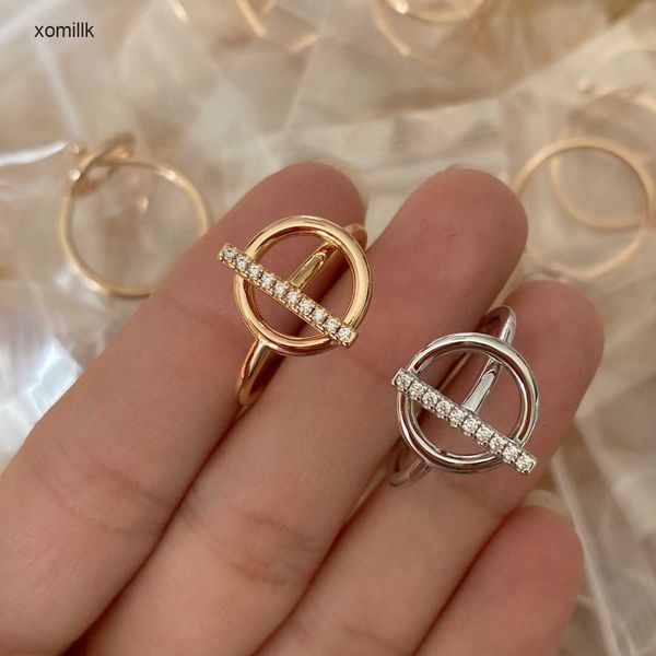 

hermm designer necklace band rings s925 sterling silver ot ring fashion blogger gifts her girlfriend with same style popular online versatil