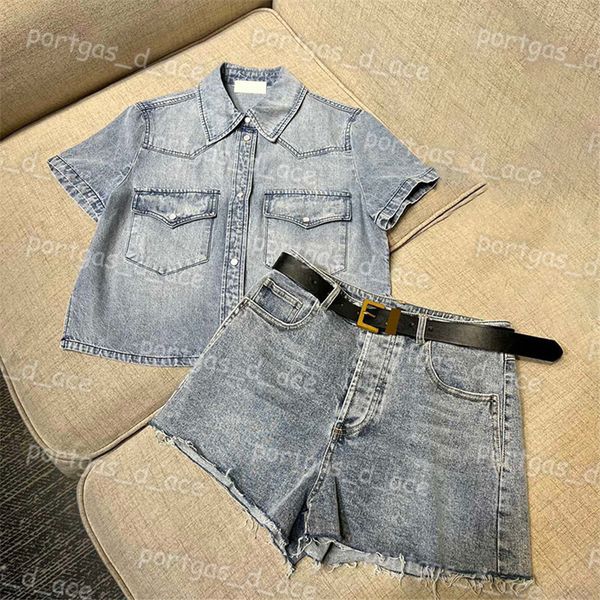 

womens t shirts shorts denim blouse summer casual street style mini shorts, Black