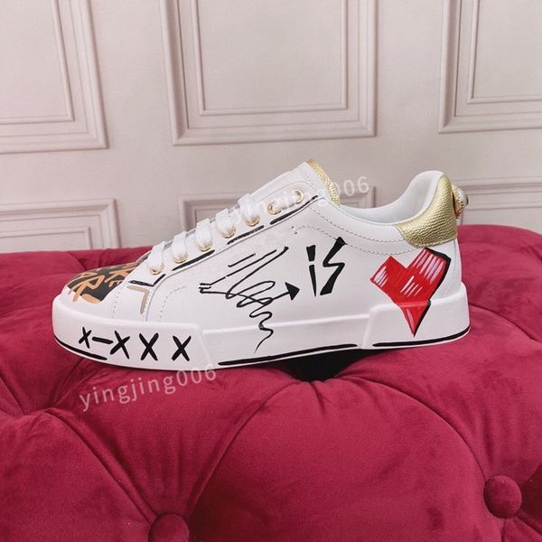 

2023casual shoes mens womens designer shoes travel leather lace-up sneaker fashion lady flat running trainers letters men gym sneakers, Black