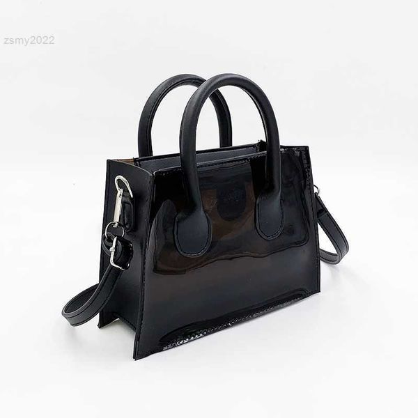 

totes translucent pvc women's shoulder bag fashion purses and handbags female luxury crossbody bags designer cute small square bag