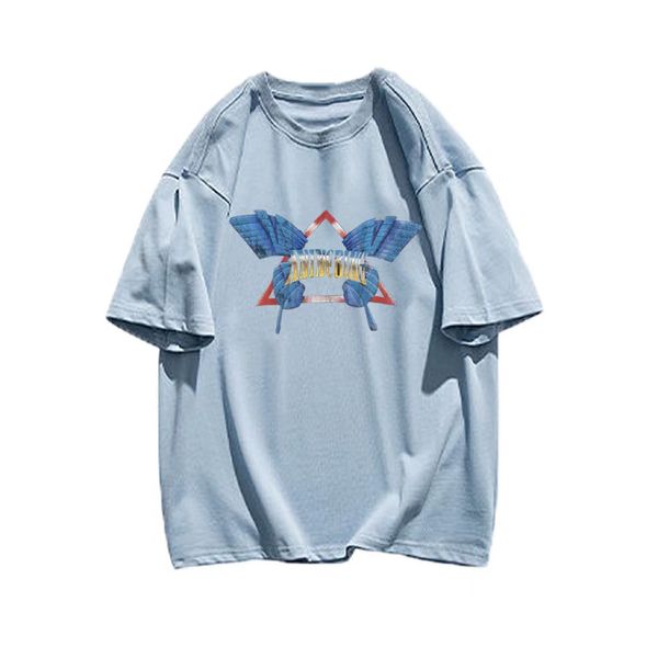 

summer anine bing designer womens t-shirt women tshirt shirts butterfly tees short sleeved loose cotton sweatershirt ladies tees x188, White