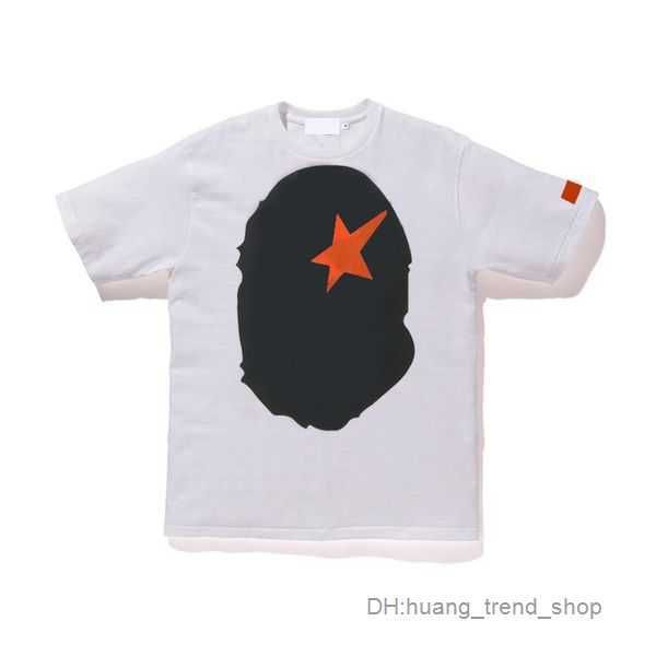 

bapes t-shirts sporty womens trends designer casual cotton short sleeves luxury clothing street shorts clothes 19 ljgn, White;black