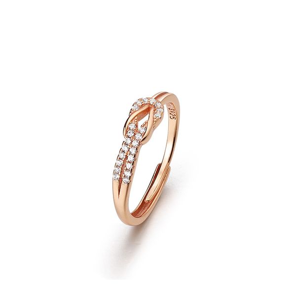 

zircon cross wrap rings for women stainless steel finger ring femme wedding aesthetic valentine jewelry gift anillos, Golden;silver