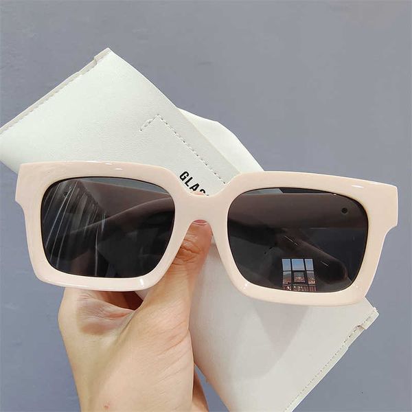 

Fashion OFF W sunglasses Luxury Offs White Korean large frame square arrow men's fashion trendsetter Street Photo same Women's glasses box with logo