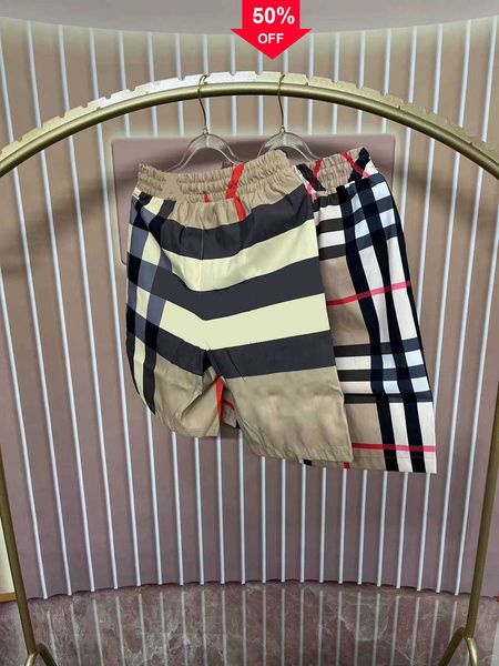 

2023 men's pants shorts summer fashion streetwears clothing quick drying swimwear printing board beach pants #m-3xl #98, White;black