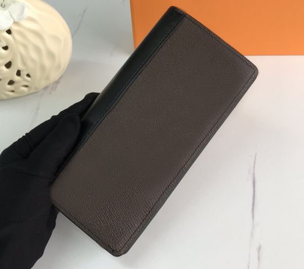 

designer mens wallets luxury womens purses flower letter credit card holders male fashion long slim money clutch bags with box high-quality, Red;black