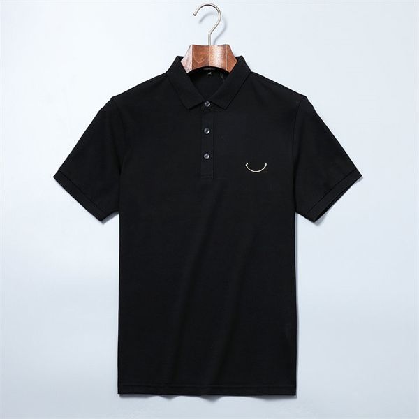 

wholesale summer classic fashion brand polos sleeve t shirt comfortable and breathable street designer asian size, White;black