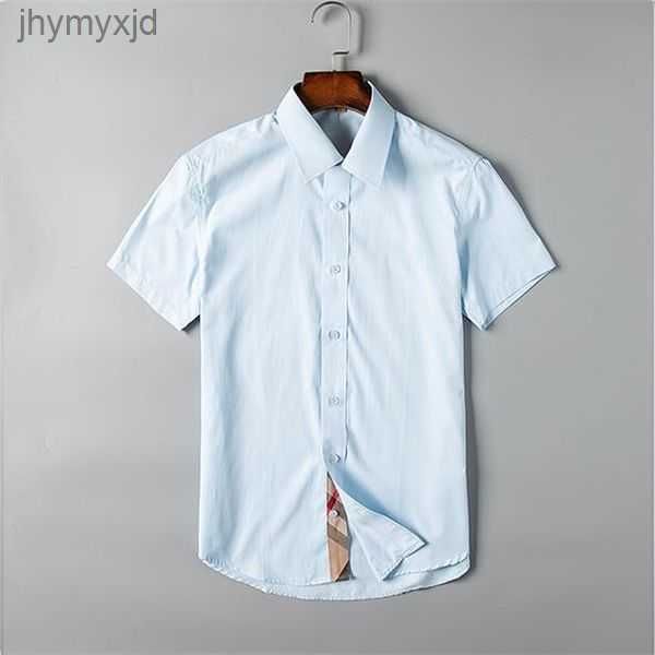 

2021 mens cotton shirts black white striped long sleeve dress shirt spring autumn men business #38 6 n7m0, White;black
