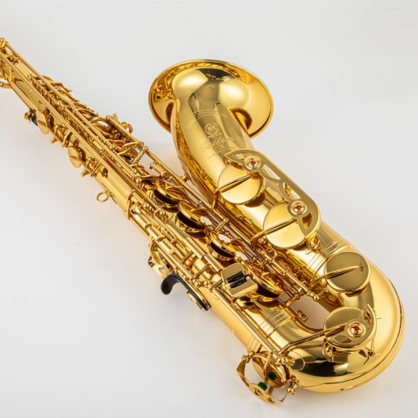 

high tenor saxophone yts-875ex bb tune lacquered gold woodwind instrument with case accessories ing