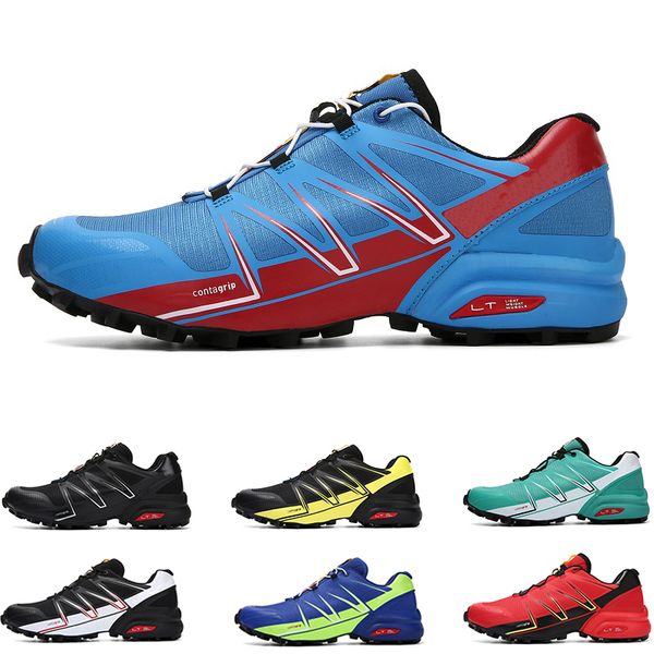 

running shoes designer sneakers sneaker men black yellow blue green speed cross pro sports trainers outdoor