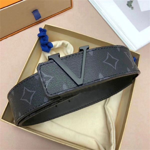 

Mens Designer Belt Leather Fashion Luxury Big Letter Gold Buckle Belts High Quality Womens Accessories Casual Business Waistband P1005, 6-brown letter belt/black buckle