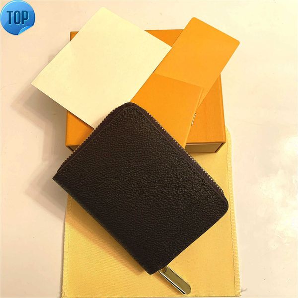 

wallets 5a original designers purses fashion short zippy wallet monograms classic zipper pocket pallas bag zip coin purse, Red;black