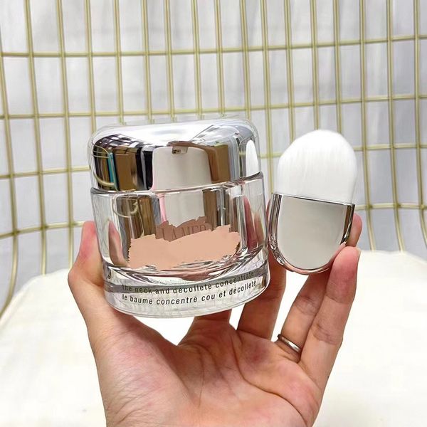 

famous the neck and decollete cencentrate cream 50ml neck cream with brush ups fast delivery, White