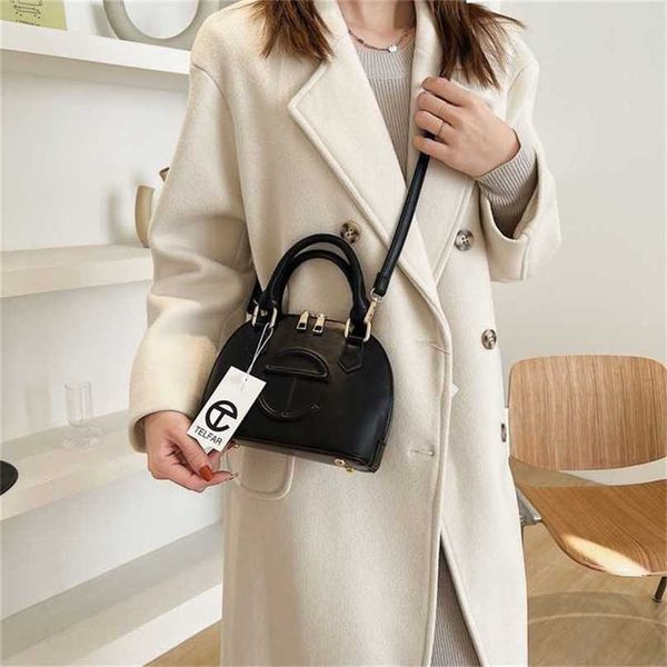 

designer bag advanced 2023 autumn/winter new versatile shell bag simple handheld one shoulder oblique straddle women's bag french fashi