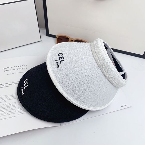 

women's summer designer ball cap couple vacation travel breathable sun protection letter print casquette, Blue;gray