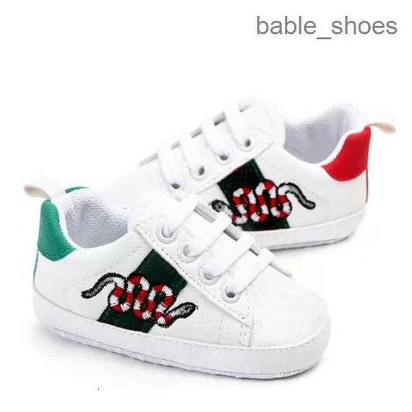 

designer newborn baby boys girls first walkers kids toddlers infant lace up pu sneakers baby prewalker soft sole white shoes