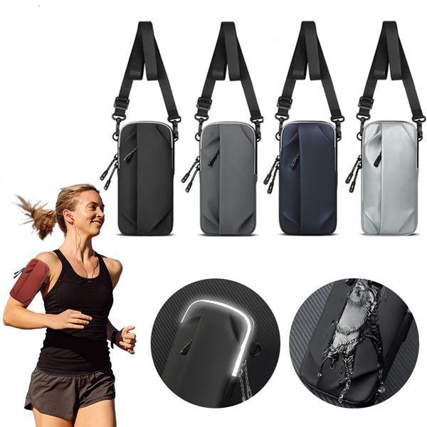 

duffel bags universal running sports mobile phone arm 68'' band waterproof wrist holder for gym yoga cycling 230424