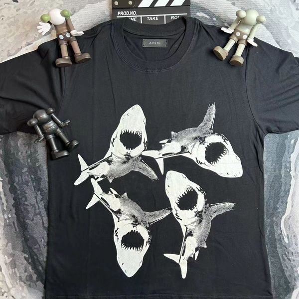 

2023 mens designer t shirt quality short-sleeved fashion men and women short t-shirt couple models cotton luxury men hip hop clothes amr jaw, White;black