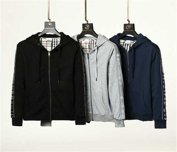 

designer men hoody hoodies pullover sweatshirts loose long sleeve hooded jumper mens, Black