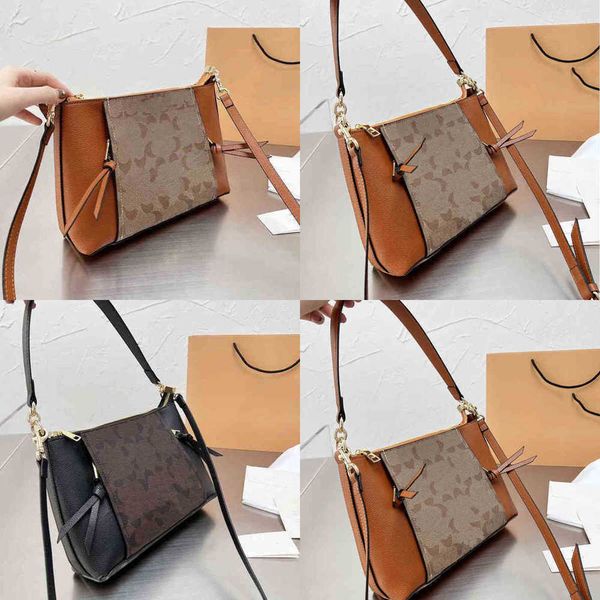 

cbag evening bags totes colorblock print shopping tote women handbag shoulder leather designer crossbody female zipper decoration purses 220