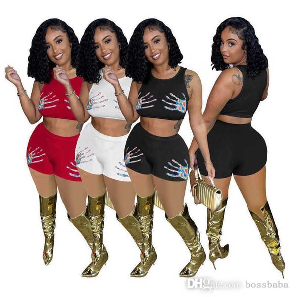 

women tracksuits two pieces set designer 2023 new finger print imitation cotton elastic fabric casual set 3 colours, Gray