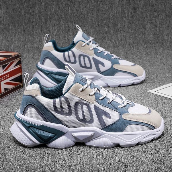 

men shoes sneakers fashion casual shoes mesh elastic non-slip vulcanized shoes breathable tennis shoes for men zapatillas hombre, Black