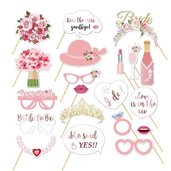 

festive party supplies banner flags rose gold bride to be p prop bachelorette wedding engagement party