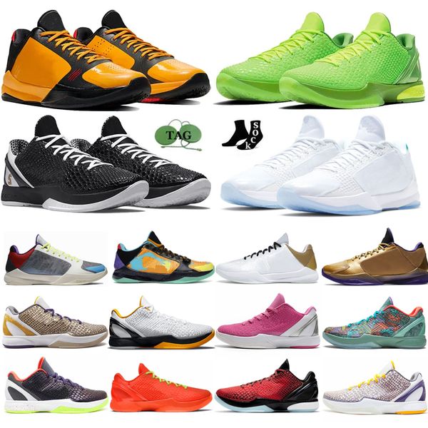 

basketball shoes protro mambacita grinch alternate bruce lee big stage laker chaos men outdoor sports mens