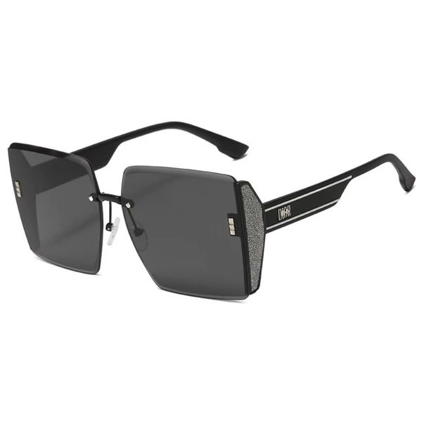 

new sunglasses square women fashion small incense wind europe and the united states street scatwalk big frame glasses ladies 004, White;black