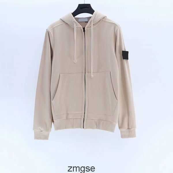 

hoodie mens jacket winter pullover designer long sleeve toney embroidery letter stones jacket stone putwear loose casual hoody zipper womans, Black;brown