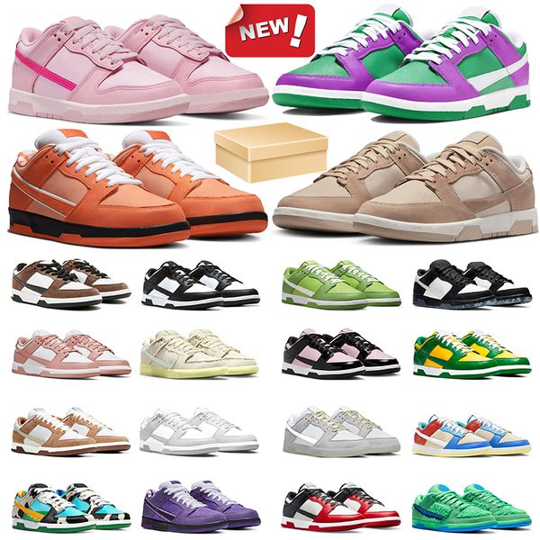 

box with panda outdoor shoes men women sneakers triple pink sandrift orange lobster medium curry harvest moon gai sports trainers