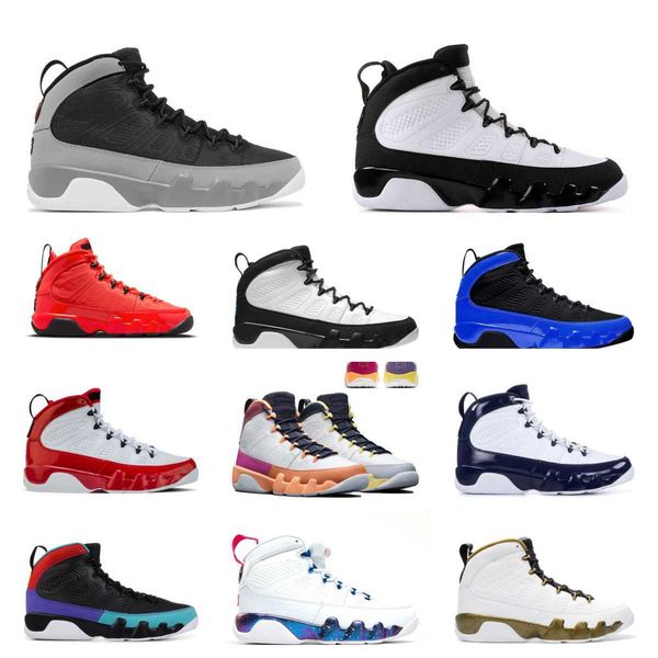 

9 jumpman ix 9s men women basketball shoes bred university gold blue gym chile red unc cool particle grey racer blue statue anthracite sport