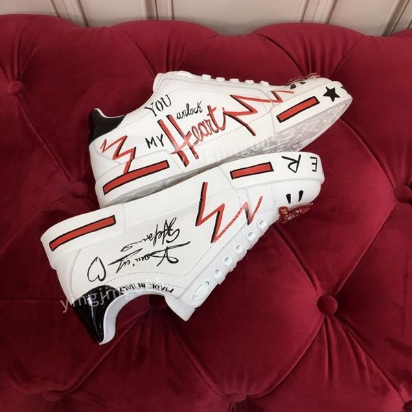 

brand designer mens women casual shoes triple white black sneakers leather trainer printed platform trainers shoes2023
