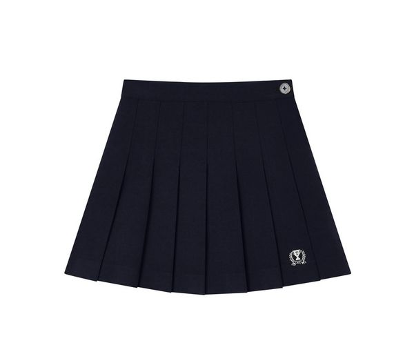 

skirts spring and summer new slimming pleated a-line skirt, Black