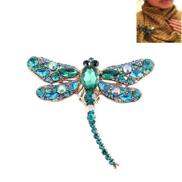 

pins brooches delysia king dragonfly brooch w0426, Gray