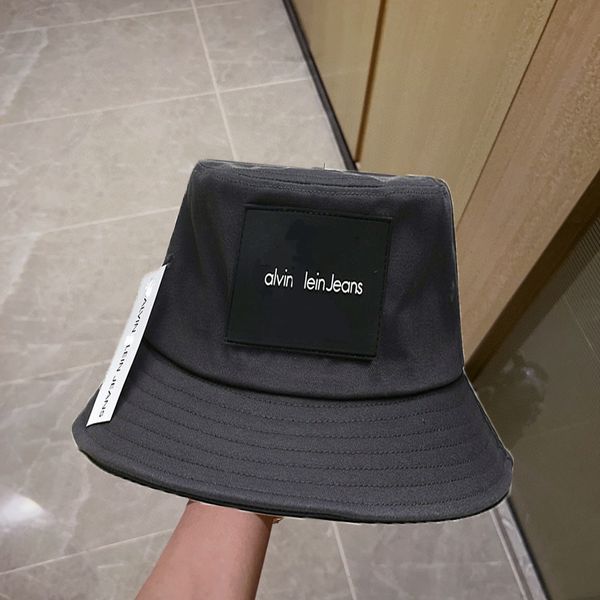 

bucket hat cailv kerin designer hat hat new products for men and women korean version sunshading letters embroidered tide hat outdoor leisur, Blue;gray