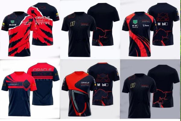 

2023 f1 racing t-shirt summer team short sleeve jersey same style custom 9e6h, White;black