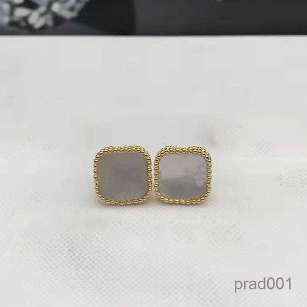 

luxury clover pendant necklaces flower earring designer van stud woman fashion bracelet jewelry women cjeweler sere, Golden;silver