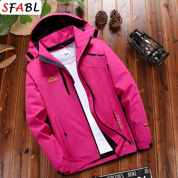 

jackets sfabl youthful trend windbreak jacket women jacket waterproof breathable hooded jacket women outdoor sport jackets and coats men, Black;brown