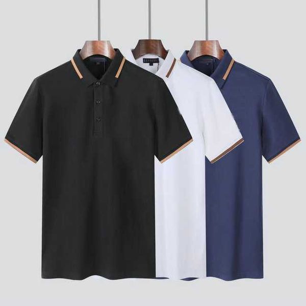 

23 designer polo shirts men luxury polos casual mens t shirt snake bee letter print embroidery fashion high street man tee size m-3xl, White;black