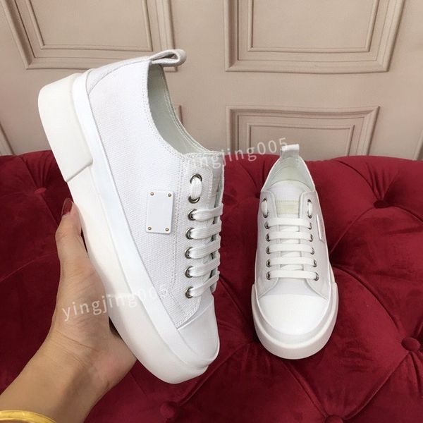 

2023designer women casual shoes fashion flowers genuine leather trainers sneakers runway platform wedges round toe lace up mens loafers, Black