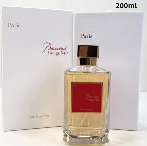

baccarat perfume 200ml maison bacarat rouge 540 724 extrait eau de parfum paris fragrance man woman cologne spray long lasting smell
