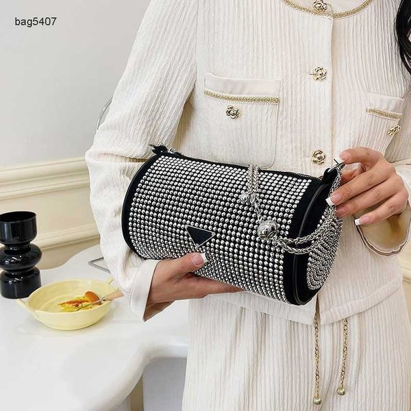 

new fashion bag 65% manufacturers direct retail wholesalespring/summer personalized water chain shoulder foreign spicy girls cylinder handba