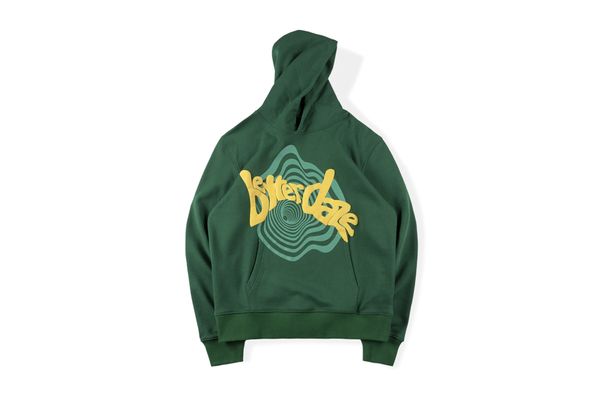 SP5der Better Daze Hoodies Yeşil