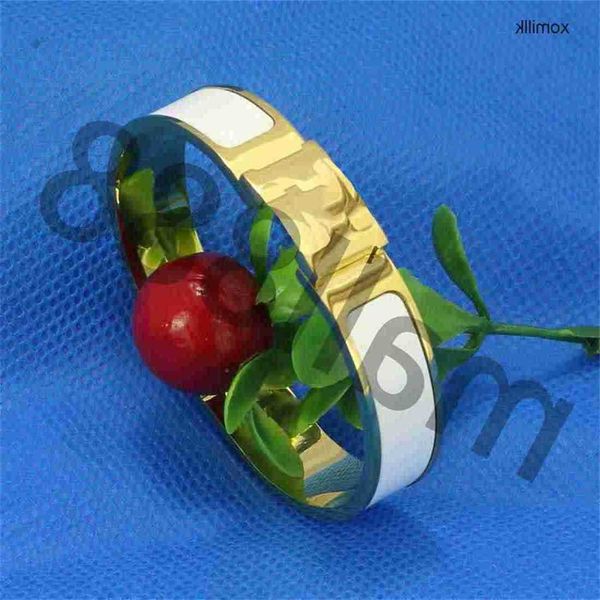 

designer h letter gold plated bangle bracelet luxury brand bangles for women men fashion bracelets everyday accessories party wedding valent, Black