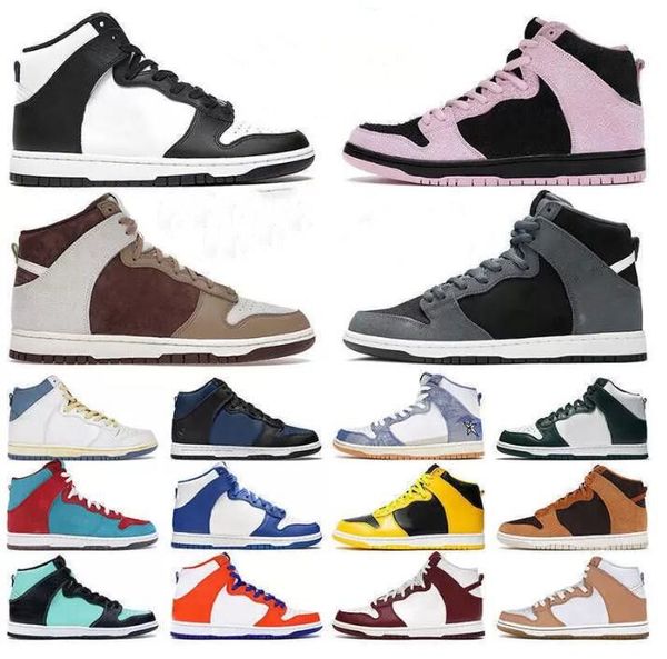 

ell ell 2023 classic mens womens dk high sport shoes new sb light chocolate dark grey panday invert celtics duks designer
