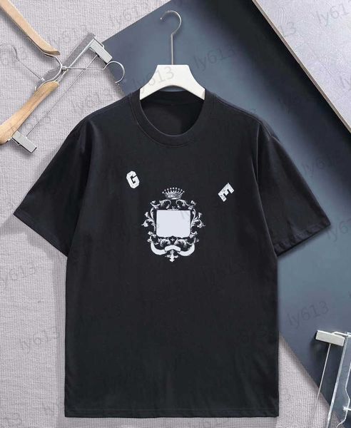 

fashion black mens designer summer cool casual luxury digital pattern brand letter logo printed pure cotton round neck short sleeves male c, White;black