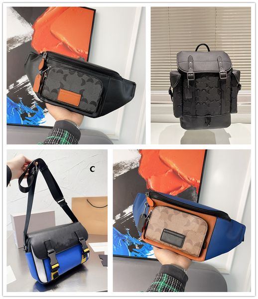 

designer duffel waist bag track backpack josh genuine leather messenger chriser steamer men handbag soft trunk shoulder school book bag trio