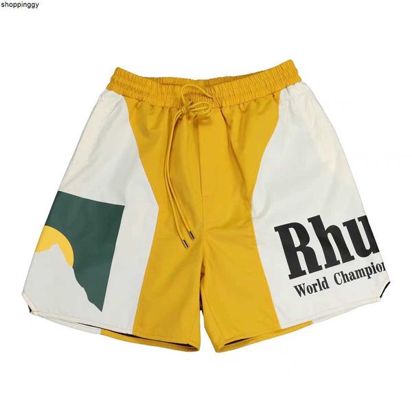 

shorts designer rhude cargo beach summer fashion sports size s-xl, White;black