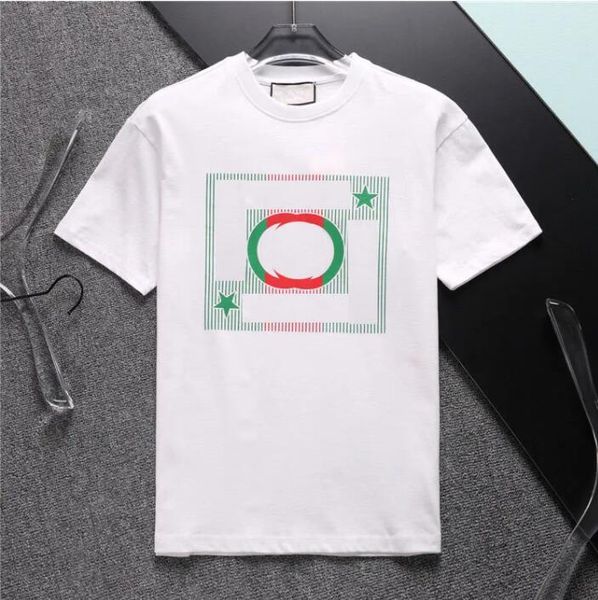 

designer men's t-shirts man woman luxury tees polos summer round neck short sleeves outdoor fashion pure cotton letters printing coats, White;black